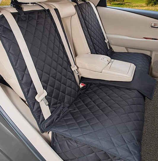 PawSecure™ Deluxe Car Seat Protector – Premium Waterproof, Scratchproof & Comfort Cushion for Pets